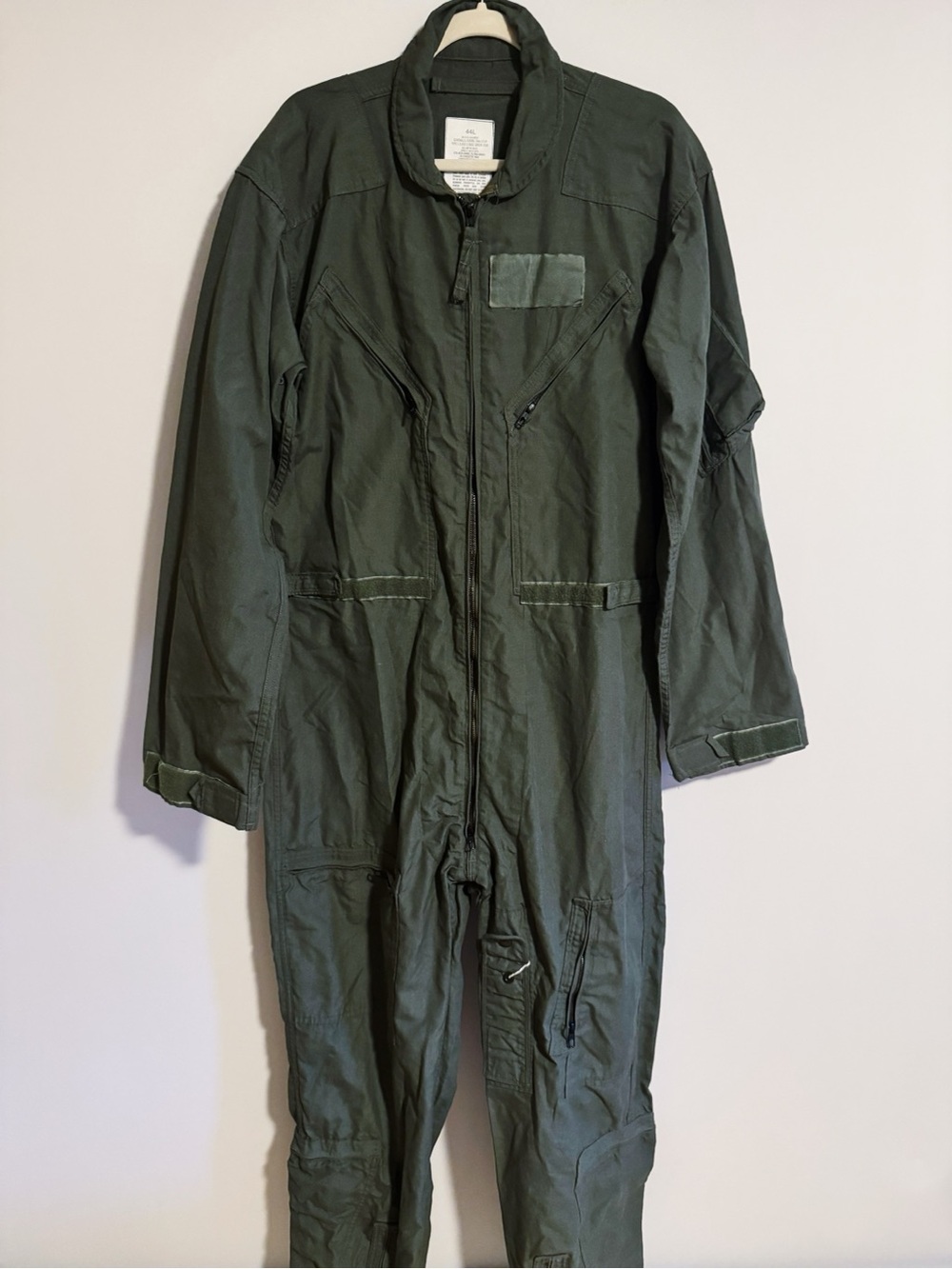 Dark Green Military Coveralls Jumpsuit